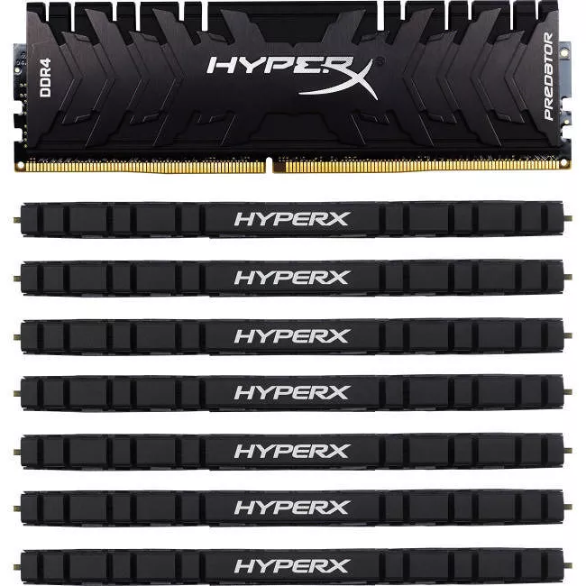 Kingston HX430C15PB3K8/128 HyperX Predator 128GB (16x8) DDR4 SDRAM Memory Module - Unbuffered