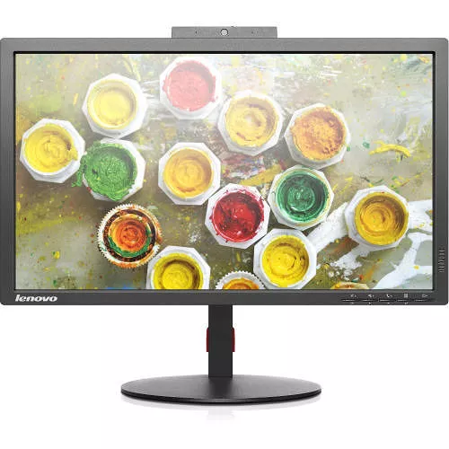 Lenovo 60F5MAR6US ThinkVision T2224z Webcam Full HD LCD Monitor - 16:9 - Raven Black