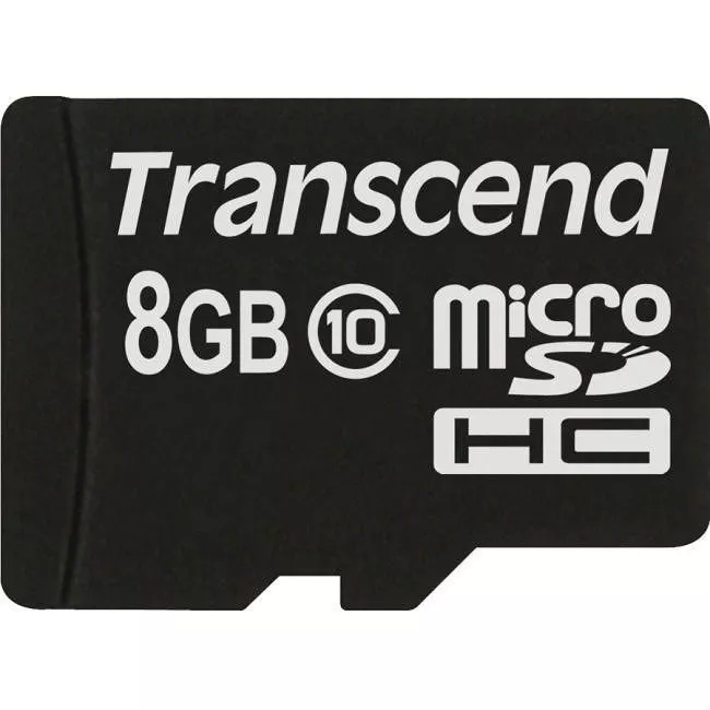 Transcend TS8GUSDC10 8 GB Class 10 microSDHC