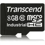 Transcend TS8GUSDC10I Industrial - Flash Memory Card - 8 GB - microSDHC