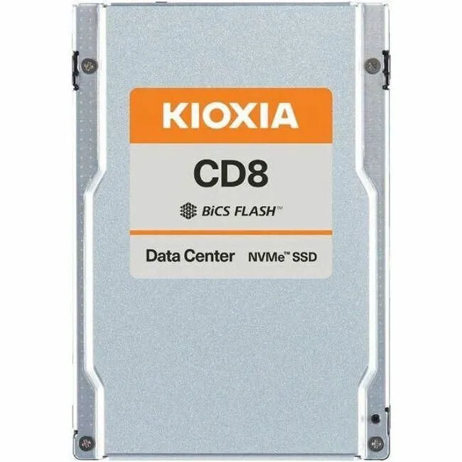 Kioxia KCD8XRUG15T3 CD8-R SSD - 15.36 TB - PCIe 4.0 - NVMe - 2.5" - 15mm - 1DWPD SIE