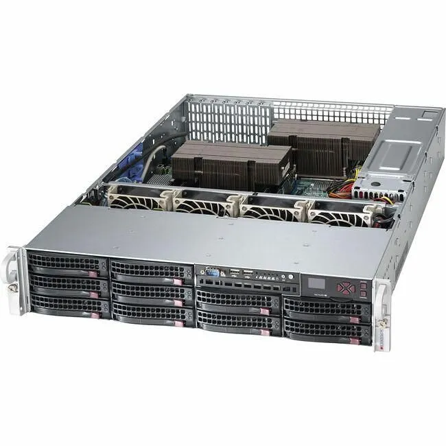 Supermicro SYS-6027AX-TRF-HFT2 2U Rack Barebone - Intel C602 Chipset - 2X Socket R LGA 2011