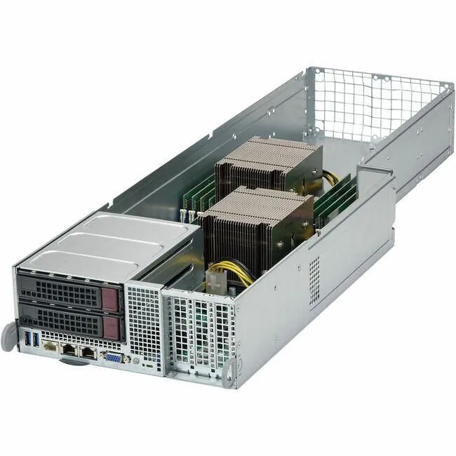 Supermicro SYS-F628R3-FTPT+ 4U Rackmount Barebone - Intel C612 Chipset - 2X Socket R3 LGA 2011