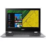 Acer NX.GRMAA.005 Spin 11.6" Touchscreen LCD 2 in 1 Notebook - Intel Celeron N3350