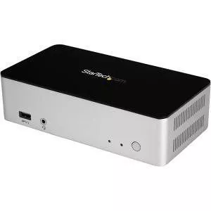 StarTech MST30C2HDPPD 60 W Dual Monitor USB C Dock - 2.5" SSD/HDD Bay - Win/Mac - MS