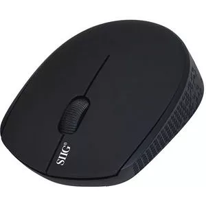 SIIG JK-WR0M12-S1 3-Button Black Wireless Optical Mouse