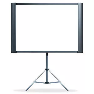 Epson ELPSC80 Ultra Portable Projection Screen - Duet