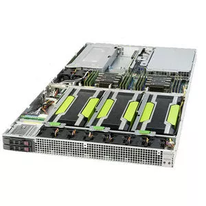 Supermicro SYS-1029GQ-TNRT 1U Rackmount Barebone - Intel C621 - 2X LGA-3647 - Supports 4X GPU