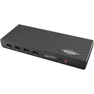 Diamond DS6950 Multimedia Ultra 4K/5K Docking Station,  Type-C and Type-A USB Laptops/Desktop PCs