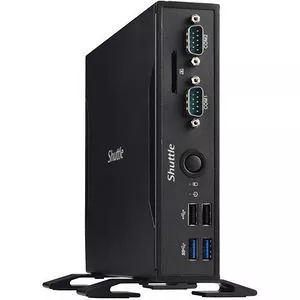 Shuttle DS67U5 XPC Nettop Computer - Intel Core i5 i5-6200U 2.30 GHz DDR3L SDRAM - Slim PC - Black