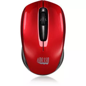 Adesso IMOUSE S50R Red Wireless Optical Wheel Mouse