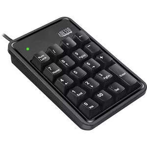 Adesso AKB-600HB 19-Key USB Numeric Keypad