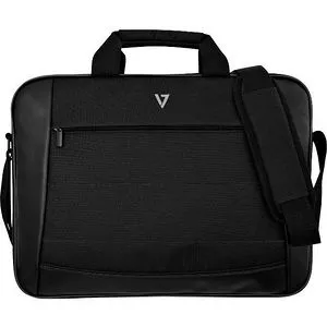 V7 CTK16-BLK-9N Essential Carrying Case (Briefcase) for 16" Document, Notebook, Accessories - Black