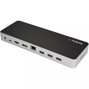 StarTech DK30CHDDPPD Dual Monitor USB C Dock - Dual 4K Laptop Docking Station - DP / HDMI