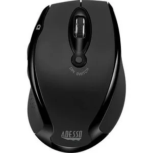 Adesso M20B Black Ergonomic Optical Wireless Mouse