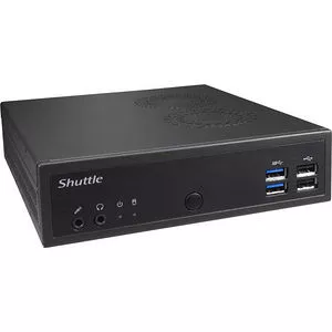 Shuttle DH02U5 XPC Desktop Computer - Intel i5-7200U - 8 GB DDR4 SDRAM - 120 GB SSD - Windows 10