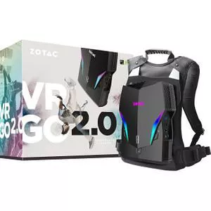 ZOTAC ZBOX-VR7N72-U-W2C VR GO 2.0 Backpack PC - Core i7 i7-8700T - 16 GB RAM - 240 GB SSD - Mini PC