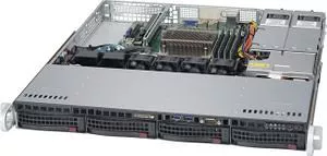 Supermicro SYS-5019S-W4TR 1U Rack-mountable Barebone - Intel C236 Chipset - 1 x Socket H4 LGA-1151