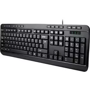 Adesso AKB-132UB Multimedia Desktop USB Black Keyboard