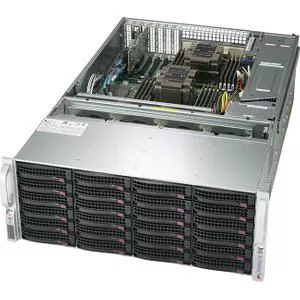 Supermicro SSG-6049P-E1CR36H 4U Rack Barebone - Intel C624 Chipset - Socket P LGA-3647 - 2 x CPU