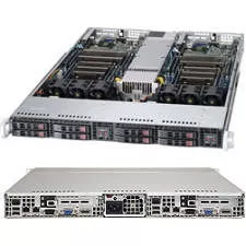 Supermicro SYS-1027TR-TFF 1U - Intel C602J Chipset - 2 Node(s) - Socket R LGA-2011 - 2 x CPU