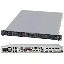 Supermicro SYS-1017C-TF 1U Server Barebone - Rack-Mountable - Intel Single Processor