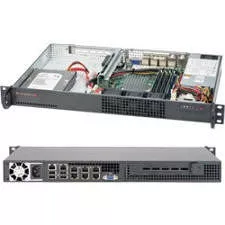 Supermicro SYS-5018A-TN7B 1U Rack Server - 1 x Intel Atom C2758 8 Core 2.40 GHz DDR3 SDRAM
