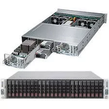 Supermicro SYS-2028TP-DTR 2U Rack Barebone - Intel C612 Express - 2X Nodes - 2X Socket LGA 2011-v3