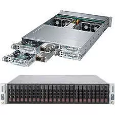 Supermicro SYS-2028TP-HC0FR 2U Rack Barebone - Intel C612 Express - 4 Nodes - 2X Socket LGA 2011-v3