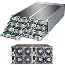 Supermicro SYS-F617R3-FTPT+ 4U 8 Node RM Barebone - Intel C602 Chipset -  LGA-2011 - 2x CPU