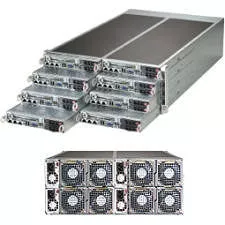 Supermicro SYS-F617R2-F73 4U Rack Barebone - Intel C602 Chipset - 8 Nodes - 2X Socket R LGA-2011