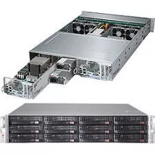 Supermicro SYS-6028TP-DNCTR 2U Rack Barebone System - Intel C612 Chipset - 2x Node - Socket LGA 2011-v3 - 2x CPU