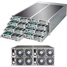 Supermicro SYS-F617R2-F72+ 4U 8 Node RM Barebone - Intel C602 Chipset -  LGA-2011 - 2x CPU