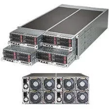 Supermicro SYS-F628R3-FC0 4U 4 Node RM Barebone - C612 Express Chipset - LGA 2011-v3 - 2x CPU