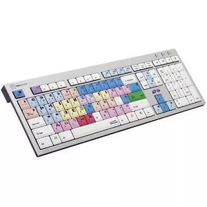 Logickeyboard LKBU-MCOM4-AJPR-US Avid Media Composer PC RF Wireless US Keyboard