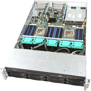 Intel R2308GZ4GCIOC 2U Rackmount Server Barebone - Socket R LGA-2011 - 2 x Processor Support