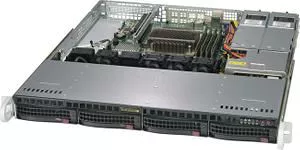 Supermicro SYS-5019C-MR 1U Rack-Mount Barebone - Intel C246 Chipset - Socket H4 LGA-1151 - 1 X CPU