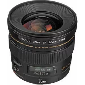 Canon 2509A003 EF 20mm f/2.8 USM Wide Angle Lens