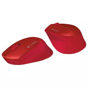 Logitech 910-004354 M320 Wireless Red Mouse