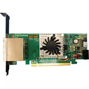One Stop Systems OSS-PCIE-HIB616-X16 PCIe x16 Gen4 - 4x Mini-SAS - Switch-Based Adapter