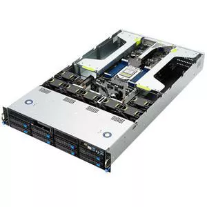 ASUS ESC4000A-E10 2U Rackmount Barebone - PCIe x4 - AMD Rome Socket SP3 - 4x GPU - 1600 W