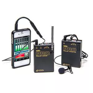Azden WLX-PRO+I VHF Wireless Microphone System with TRRS Adapter