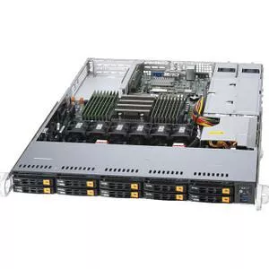Supermicro AS-1114S-WN10RT 1U Rack Barebone - SOC - 1x Socket SP3 AMD EPYC 7002 - 700/750 W PSU