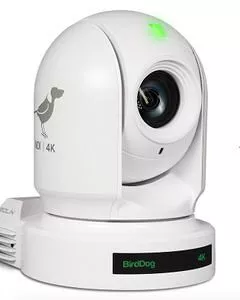 BirdDog BDP400W Eyes 10-Bit 20X NDI 4K Camera (White)