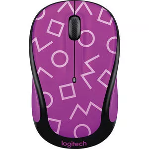 Logitech 910-004742 M325c Wireless Mouse Geo Purple Cover Mouse