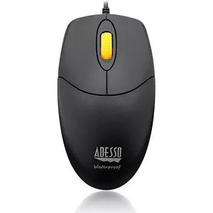 Adesso IMOUSEW3 iMouse W3 - Waterproof USB Mouse with Magnetic Scroll Wheel