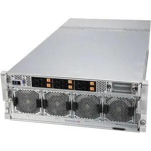 Supermicro AS-4124GO-NART 4U Rack Server - 1x AMD EPYC 7002 - 8x SXM4 A100 GPU