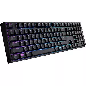 Cooler Master SGK-6020-KKCM1-US Masterkeys Pro L Black Keyboard (Brown Switch)