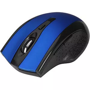 SIIG JK-WR0B12-S2 6-Button Ergonomic Wireless Optical Mouse - Blue