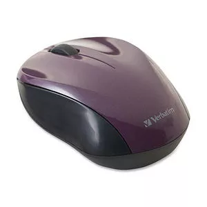 Verbatim 97666 Wireless Nano Notebook Optical Mouse - Purple